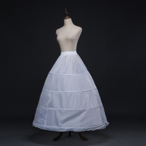 New 4 - lap super - large wedding dress supports bride liner fittings wedding dress backs