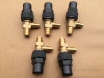 Oil shut-off valve 1 4 Oil balancer valve 3 8 Oil level controller valve Oil valve Angle valve Oil drain valve