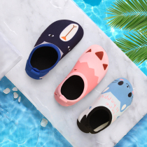 Childrens beach socks shoes water park diving snorkeling shoes female skin-skin anti-slip anti-cutting male bare foot stream soft sole clothing shoes