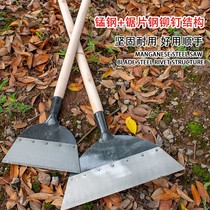 Shovel Wall Leather Knife Putty Paint Shovel Knife Chopped Chili Lengthened Wood Handle Wall Shovel Cement Scraper Stainless Steel Clean Shovel