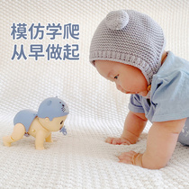 Baby School Climbing station Toys guide practice head-up baby crawl training 6-7 months 9 Early teaching electric creeper