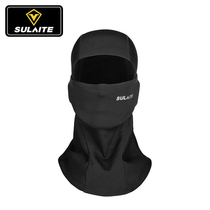 Winter motorcycle riding headgear plus velvet windproof warm and cold protection helmet lined motorcycle rider hood face protection male