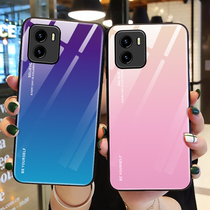 vivoiqoou5x mobile phone shell rainbow glass iqoou5 protection V2180GA silicone cover V2165A full wrapping edge 5G anti-fall iq00 soft shell u5x5g