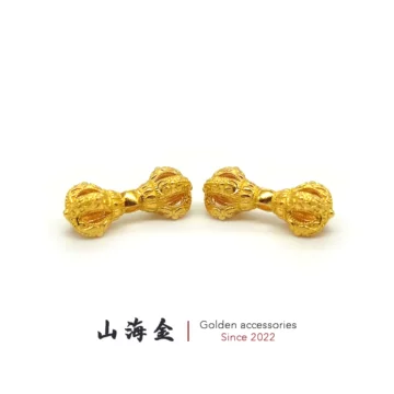 24K 24金　降魔 鈴 金剛杵 腕輪 足金999刻印入りA 24K 24金 降魔 鈴 金剛杵 腕輪 足金999刻印入りA - メルカリ
