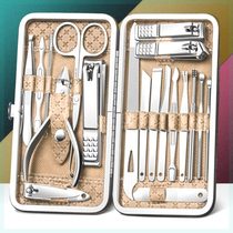 Stainless steel nose hair trimmer men and women manually clip nose cut hair to minus the artifact of nose hair remove small scissors