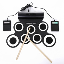 iWord NoiGa Hardhand Roll Electronic Drum Portable Self-Battery Practice Shelf DTX Drum Game