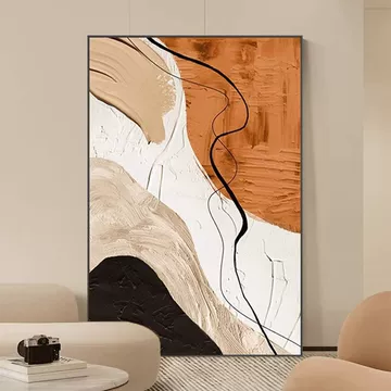 抽象油彩画 小型 60×80cm抽象油画-60×80cm抽象油画促销价格、60×80cm抽象油画品牌- 淘宝