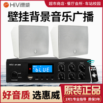 Hivi whiwei TW-108 106 Wall sound speaker radio shop ceiling background music speaker set