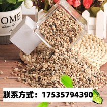 Shandong fish tank building view stone native base sand make-up sand small color stone natural river sand laying bottom turtle cylinder building view