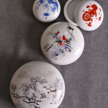 印泥盒陶瓷-印泥盒陶瓷促销价格、印泥盒陶瓷品牌- 淘宝