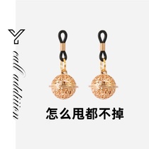 Milk ring free hollow-hole cloudless lips clip chest ring without piercing long milk ring nail bell ornaments