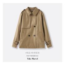(New in autumn) Worsted twill high-quality short windbreaker 11T873AT47013 Ships in 3-7 days