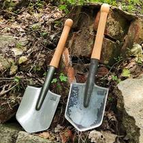 New manganese steel engineer shovel car self-defense outdoor shovel fishing cold steel shovel quenching thickened engineer shovel shovel