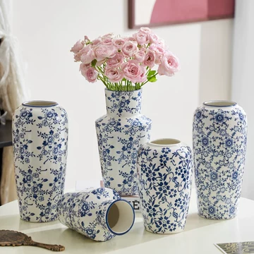 新中式青瓷釉面花瓶-新中式青瓷釉面花瓶促销价格、新中式青瓷釉面花瓶