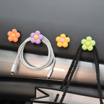 Car upper interior small hook in car front decoration Supplies large fully-glued female cartoon seat back caravan carrier hook