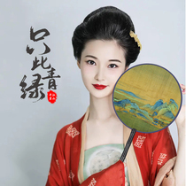 Kuri River Double-sided fan dance fan fan fan clothing classical ancient female custom fan
