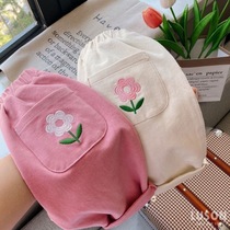 Female Baby Pants Autumn Clothing 2023 Children New Girl Turnip Pants Spring Autumn Outwear Children Embroidery Casual Long Pants