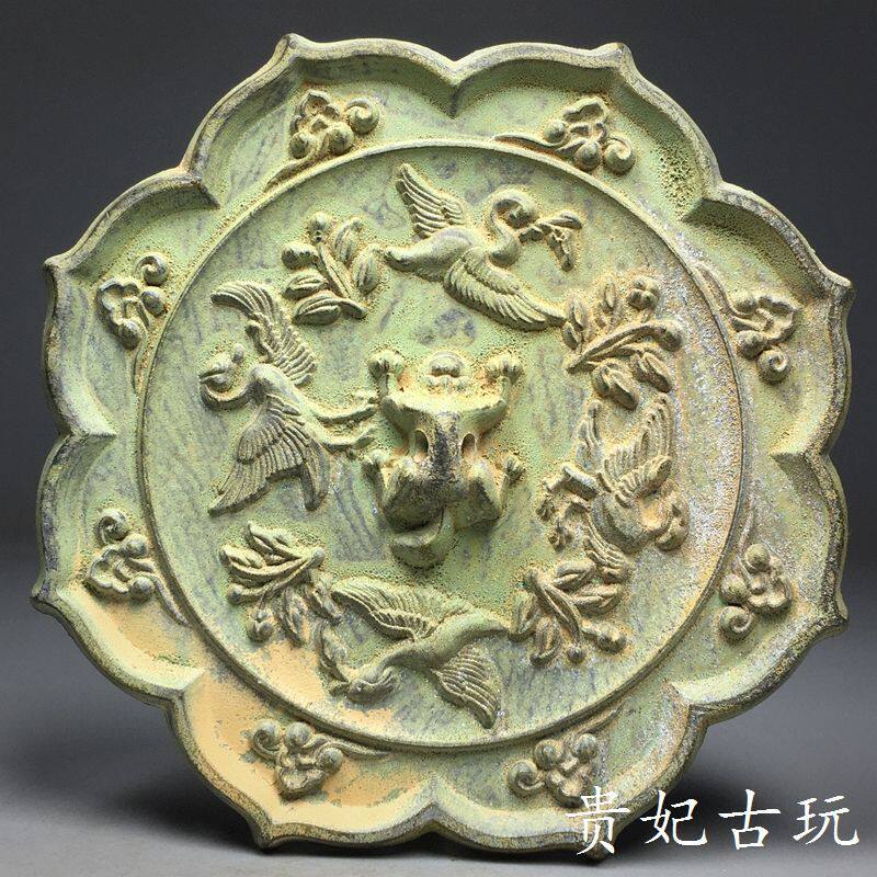 唐代花鸟铜镜摆件-唐代花鸟铜镜摆件促销价格、唐代花鸟铜镜摆件品牌- 淘宝
