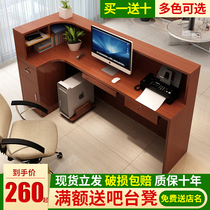 Cash register shop small clothing store counter table corner hotel reception reception barber shop simple modern bar
