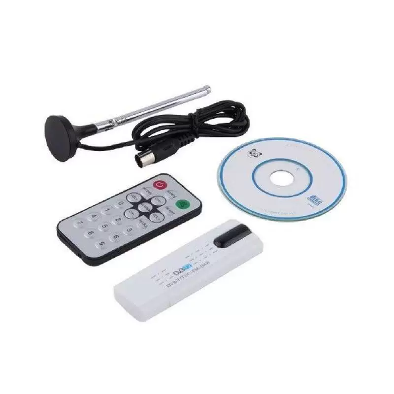 1ШТ USB 2.0 DVB-T2/T DVB-C ТВ-у tuner USB-накопитель/донгл для