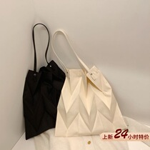 Sails bunches Handmade by nature pair of folded single shoulder bag packages Women Summer large capacity Handbags 100 lap sails cloth bag