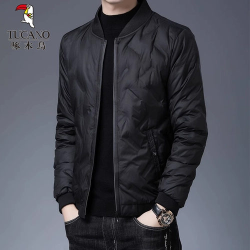 Мужской зимний пуховик, трендовое термобелье для отдыха, мужская куртка, коллекция 2023