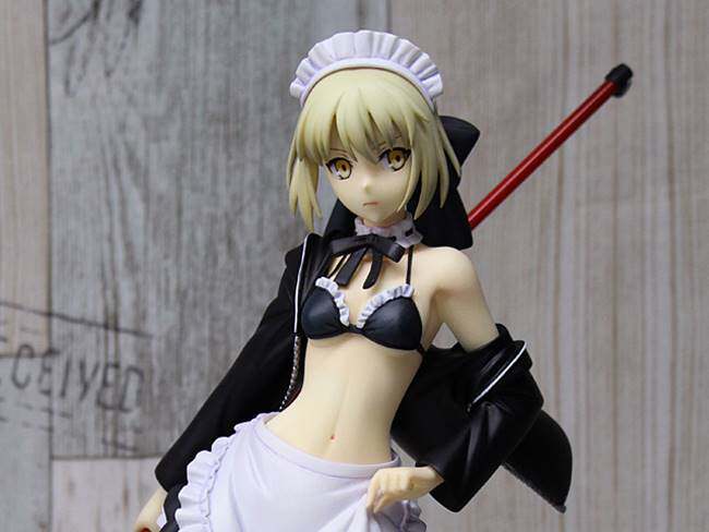 GK 핸드 -최대 흰색 모델 무료 배송 (W_2788) 1/8fate Black Saber Maid Swimsuit wf