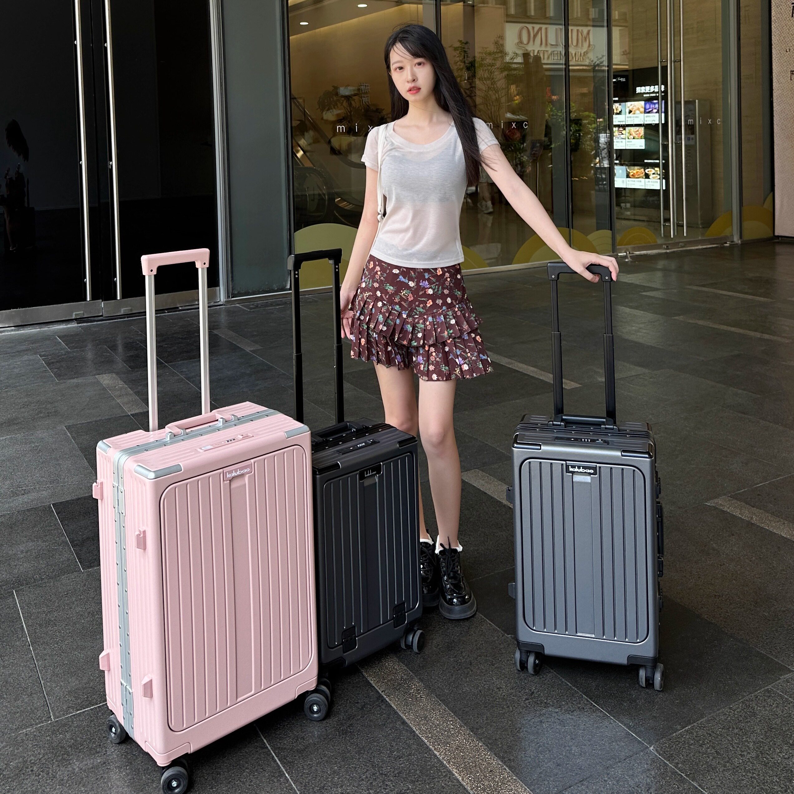 当行李箱开始“思考”：卡路宝前开盖行李箱2025新款如何重新定义旅行的边界-飞机杯-淘宝好物网