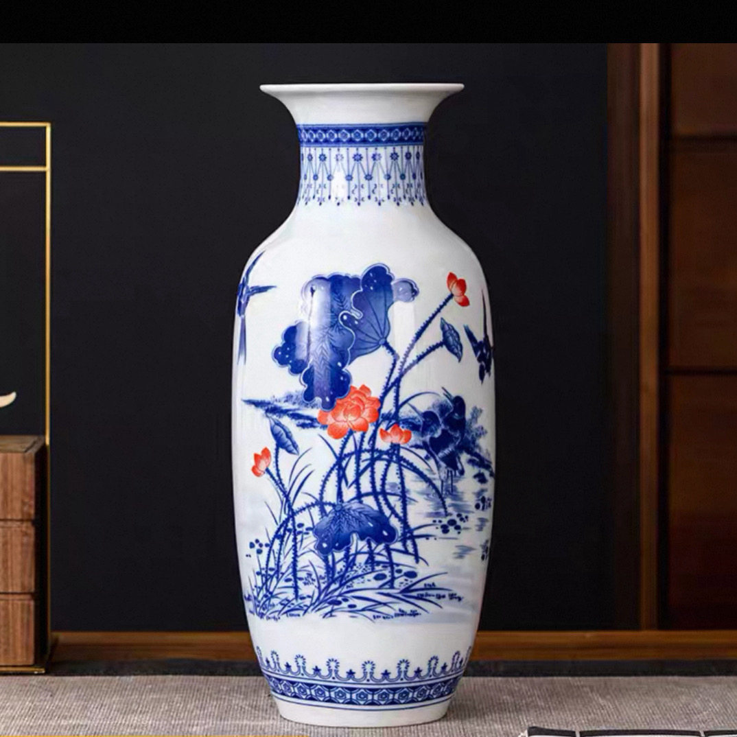 双耳青花瓷花瓶-双耳青花瓷花瓶促销价格、双耳青花瓷花瓶品牌- 淘宝