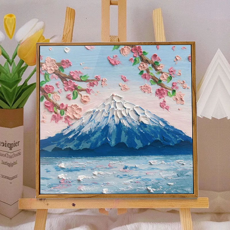 富士山油画-富士山油画促销价格、富士山油画品牌- 淘宝