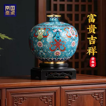 七宝焼，掐丝珐琅，花瓶，花器，置物 七宝焼，掐丝珐琅，花瓶，花器，置物 七宝焼，掐丝珐琅，花瓶，花器