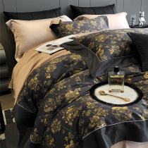 Retro 140 imports of Australian cotton four pieces of all-cotton American quilt cover bed linen sleeping all season pure cotton bed supplies 4