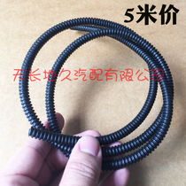 5mm inner diameter car wiring harness sleeve PP flame retardant high temperature resistant heat insulation threaded thread pipe automotive bellows AD7