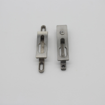 Aluminum alloy heavy sliding door accessories stainless steel lock balcony glass door thickened precision casting base general matching lock point
