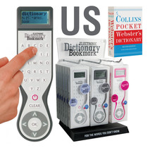 Ultra-thin electronic Dictionary British IF Dictionary Bookmark Portable Collins English French Spanish German