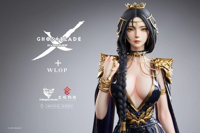 taobao agent [Booking Overseas] TES Ghost Knife Series Queen WLOP original painting Limited statue hand -made