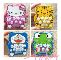 Mini electric handheld Gopher Russian ring water machine game machine puzzle environmental protection does not hurt eyes toys