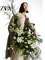 ZARA New Womens Wear with Bandloose Windwear 0518043 714