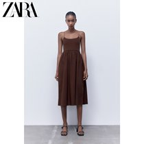 ZARAs new womens panels trim slim strap dress 4174807 700