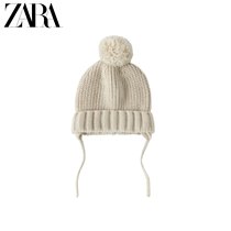ZARA new baby child Pompom knit hat 03339513711
