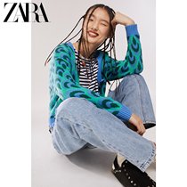 ZARA spring new womens dress jacquard knit jacket 1822050400