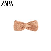 ZARA early autumn new baby child knot decorated texture headscarf 02326598607