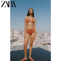 ZARA new womens high waist bikini bottoms 00167007701