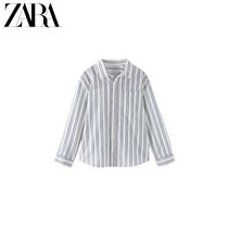 ZARA Spring Dress New Boy Dress Boy Striped Shirt 7545673401