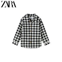 ZARA new baby boy VICHY Gline shirt 3338635070