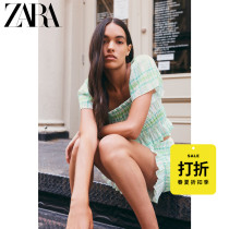 ZARA Discount season] Womens stretch printed skirt 03219463069