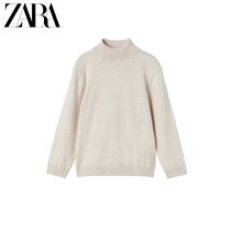 ZARA new childrens clothing boys basic fine needle sweater 06350760052