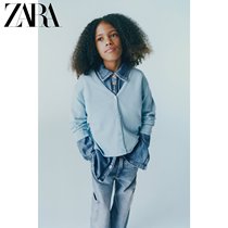 ZARA Spring loaded new child dress girl Jane about knitted jacket 8082608413