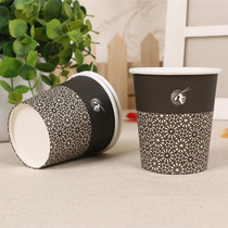 Disposable special thick paper cup whole box 1000 customized only to be logo printed word advertising cup commercial