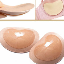 Underwear pad female breast patch chest pad thick sponge silicone paste insert bikini swimming special chest patch